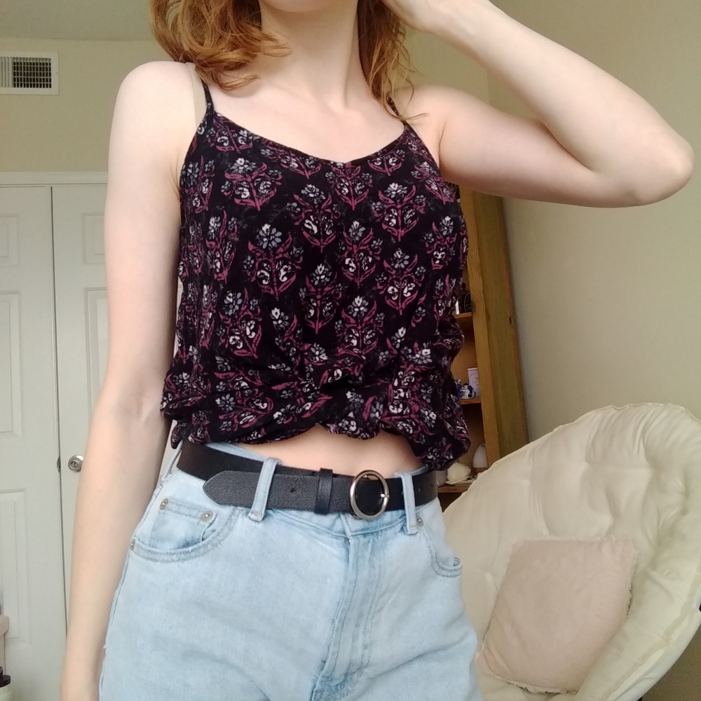 MOSSIMO / CUTE STRAPPY TANK /